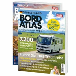 Reisemobil Bordatlas Stellplatzführer 2024 - Deutschland Und Europa -Freien Camping Angebote 066020 2