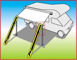 Fiamma Tie Down S Black 10 Fiamma Tie Down S Black -Freien Camping Angebote 071196 3