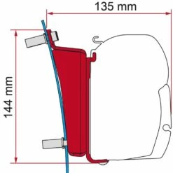 Fiamma Kit Für F45 - Ford Transit L3 H3
