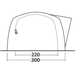 Outwell Tunnelzelt Springwood 5 - 300 X 200 X 480 Cm 21 Outwell Tunnelzelt Springwood 5 - 300 X 200 X 480 Cm -Freien Camping Angebote 072625 9