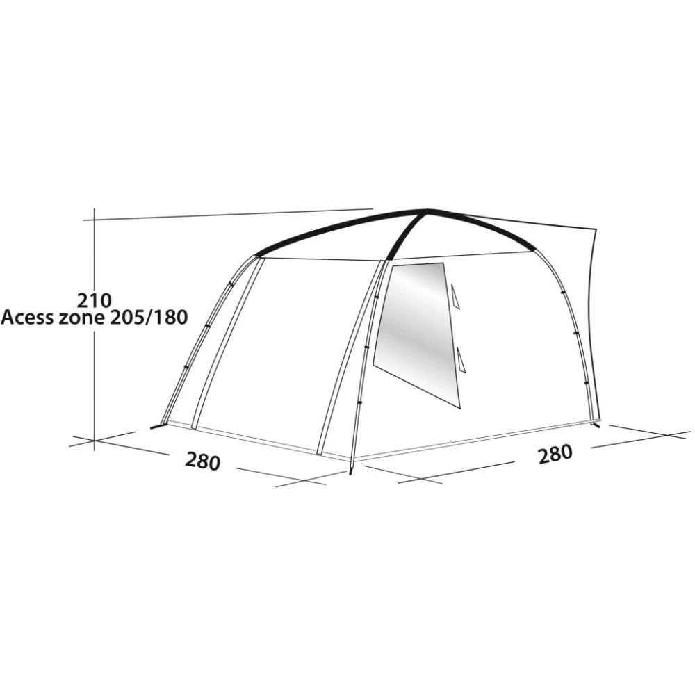 Easy Camp Busvorzelt Fairfields - 290 X 290 X 210 Cm 10 Easy Camp Busvorzelt Fairfields - 290 X 290 X 210 Cm – Bild 8