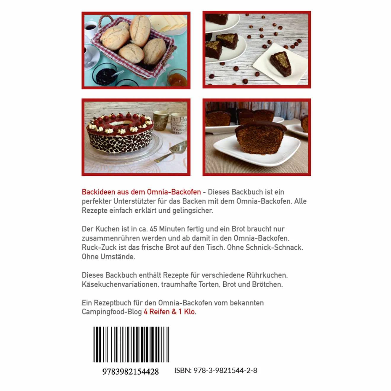 4Reifen1Klo Backbuch - Backideen Aus Dem Omnia-Backofen 4 4Reifen1Klo Backbuch - Backideen Aus Dem Omnia-Backofen – Bild 2