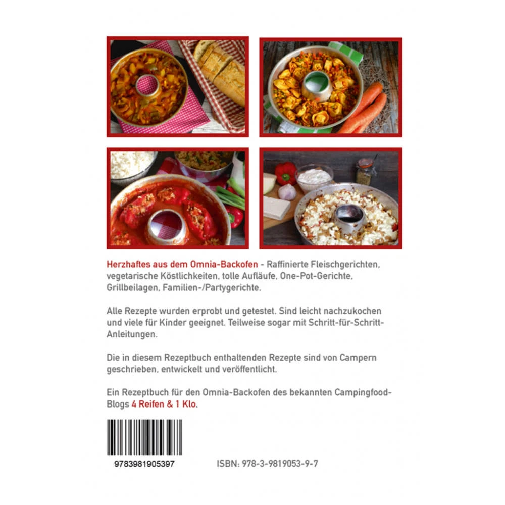 4Reifen1Klo Kochbuch - Herzhaftes Aus Dem Omnia-Backofen 4 4Reifen1Klo Kochbuch - Herzhaftes Aus Dem Omnia-Backofen – Bild 2