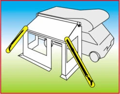 Fiamma Tie Down S Yellow -Freien Camping Angebote 19815595 2
