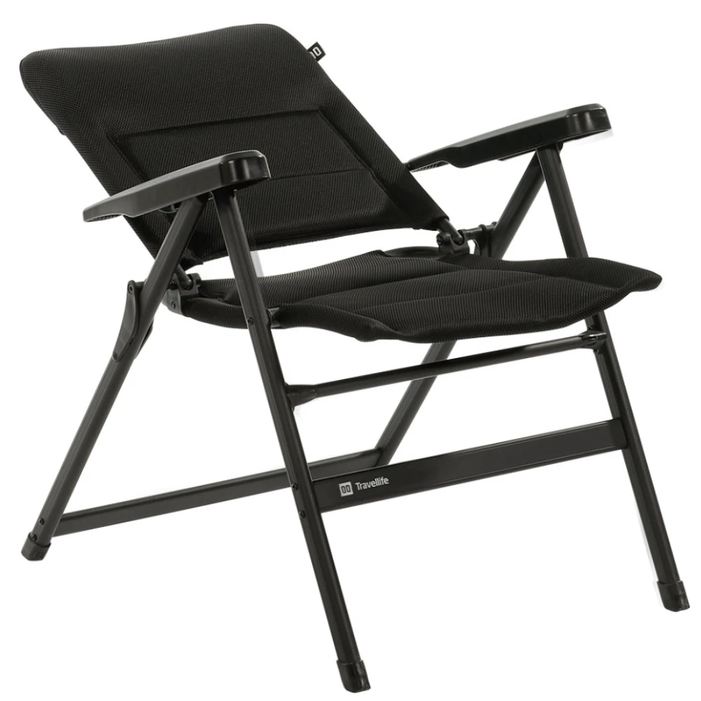 Travellife Klappsessel Barletta Comfort M, Black 4 Travellife Klappsessel Barletta Comfort M, Black – Bild 2