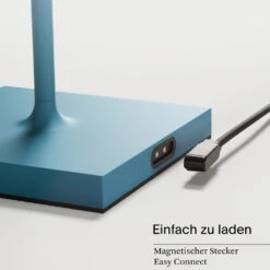 Sigor Akku-Tischleuchte Nuindie 380 Mm, Blau -Freien Camping Angebote 19881662 4