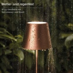 Sigor Akku-Tischleuchte Nuindie Mini 250 Mm, Bronze 11 Sigor Akku-Tischleuchte Nuindie Mini 250 Mm, Bronze -Freien Camping Angebote 19881670 3