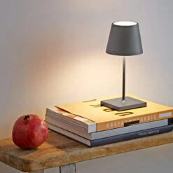 Sigor Akku-Tischleuchte Nuindie Mini 250 Mm, Anthrazit -Freien Camping Angebote 19881680 2