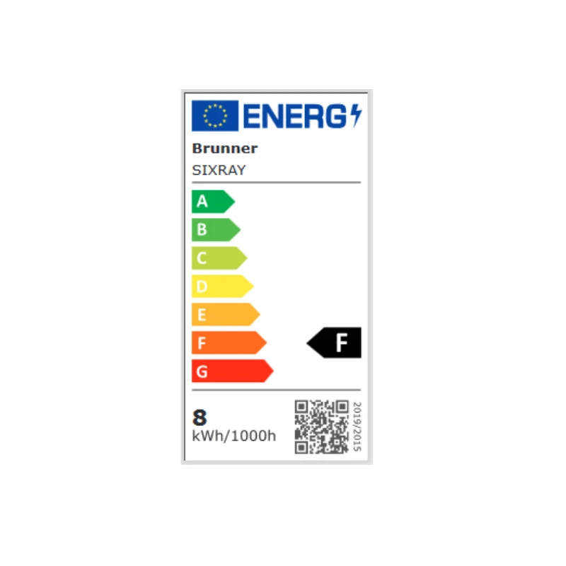 Brunner Schirmlampe Sixray Blau 4 Brunner Schirmlampe Sixray Blau – Bild 2