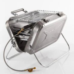 Holiday Travel Koffergasgrill Aus Edelstahl