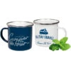 Holiday Travel Emaille-Becher 0,4 L, 2 Stück -Freien Camping Angebote 439930964 0