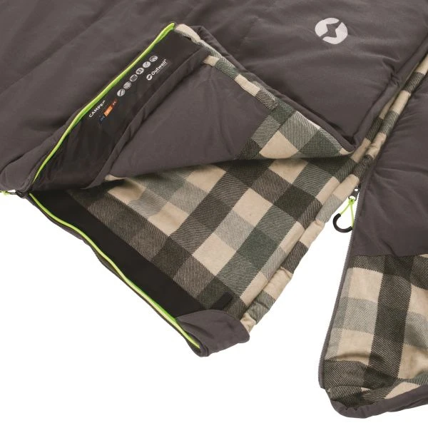 Outwell Deckenschlafsack Camper Links, Grey 10 Outwell Deckenschlafsack Camper Links, Grey – Bild 8