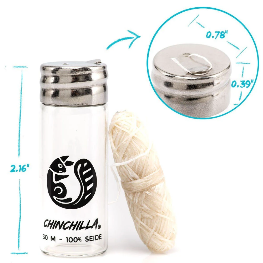 Chinchilla Zahnseide Vegan 4 Chinchilla Zahnseide Vegan – Bild 2