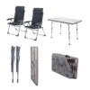 Crespo Stuhl-/ Tischset Valencia Gepolstert, Ohne Fußauflage -Freien Camping Angebote 601139 0