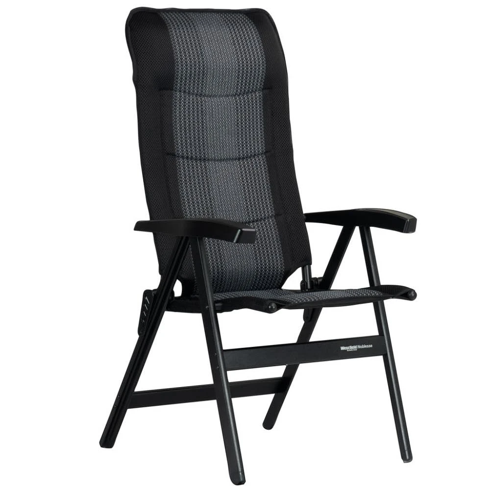 Westfield Campingstuhl Avantgarde Noblesse Silber, Schwarz 3 Westfield Campingstuhl Avantgarde Noblesse Silber, Schwarz
