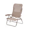 Crespo Strandstuhl AL/223 7-fach Verstellbar Beige -Freien Camping Angebote 601530 0