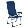 Crespo Alu Klappstuhl AL/215, Dunkelblau Hohe Rückenlehne -Freien Camping Angebote 611111 0