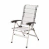 Dukdalf Stuhl Cha Cha Farbe 0649 Silber Anthrazit -Freien Camping Angebote 611598 0