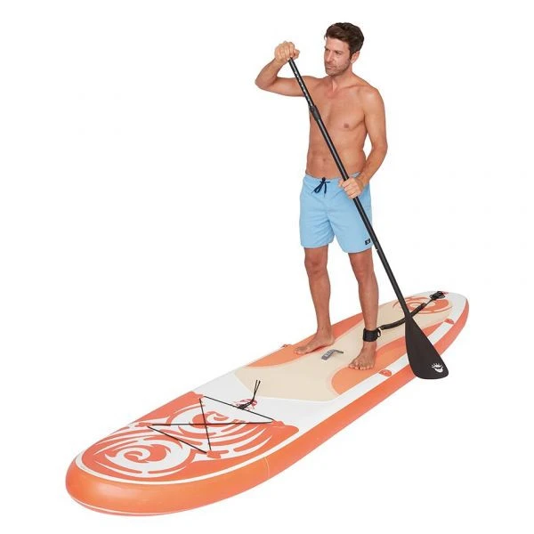 Happy People Stand Up Paddle Board - Set, Orange, 320 X 81 Cm 4 Happy People Stand Up Paddle Board - Set, Orange, 320 X 81 Cm – Bild 2