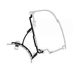 Thule Adapter Für VW T5/T6, Omnistor 4200