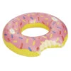 Happy People Schwimmring Donut XXL Mit Handgriff, Bunt -Freien Camping Angebote 9931575 0