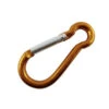 Heusser Karabinerhaken Alu Farbe Orange -Freien Camping Angebote 9940902 0