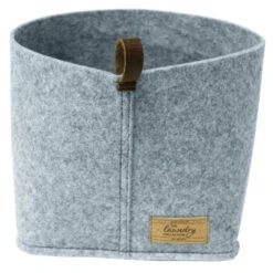 Maximex Filz-Korb Feli 3-teilig, Grau -Freien Camping Angebote 9957946 2