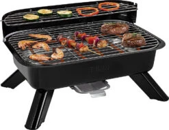Princess Hybridgrill Elektro- Und Holzkohlegrill -Freien Camping Angebote 9961169 2