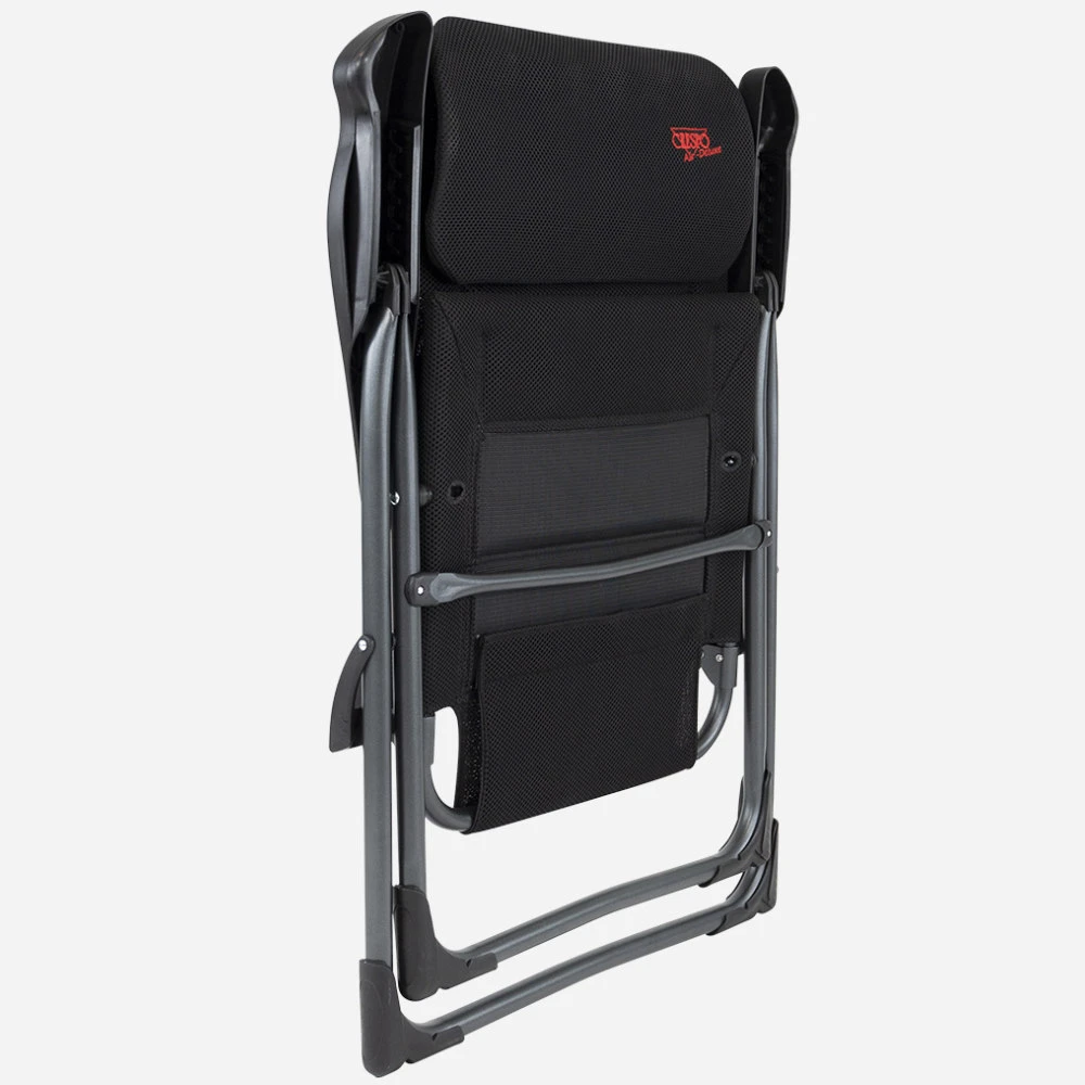 Crespo Campingstuhl Air Deluxe Compact Extra Flach, Schwarz 7 Crespo Campingstuhl Air Deluxe Compact Extra Flach, Schwarz – Bild 5
