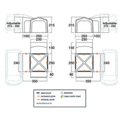 Vango Buszelt Modular Versos Air Mid -Freien Camping Angebote 9971126 3