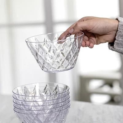 Koziol Salatschale Crystal Mit 4 Portionsschalen 4 Koziol Salatschale Crystal Mit 4 Portionsschalen – Bild 2