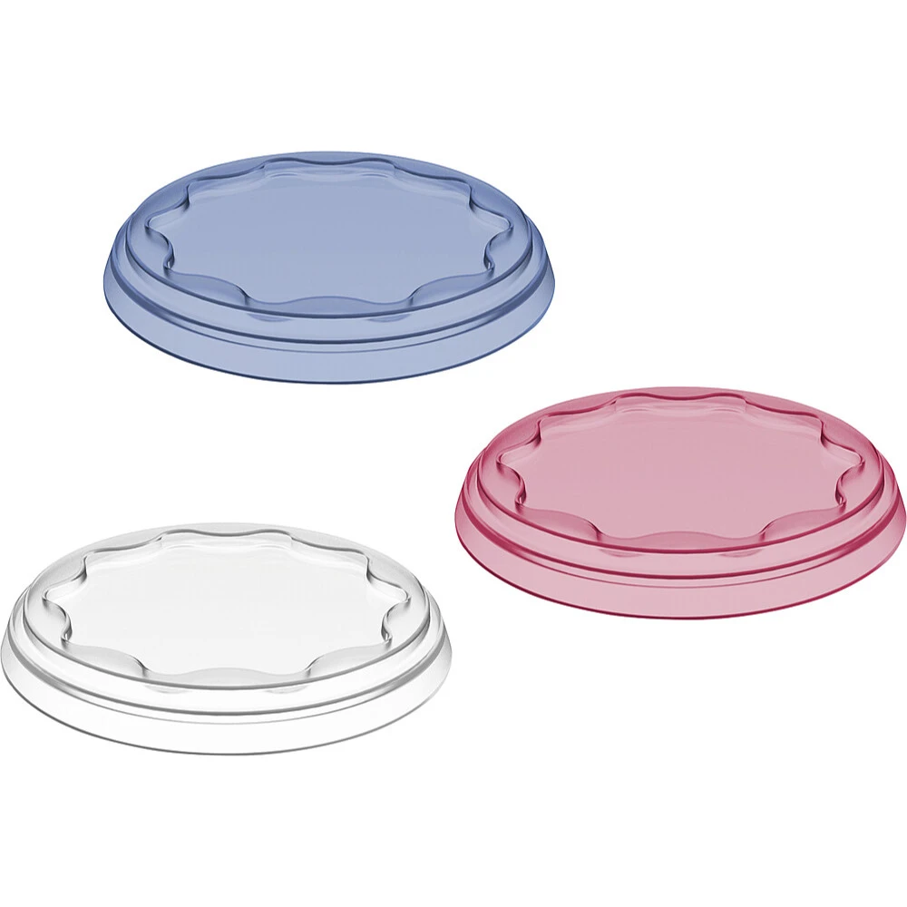 Koziol Frischedeckel Fresh 3er-Set,rot, Blau, Grau 3 Koziol Frischedeckel Fresh 3er-Set,rot, Blau, Grau