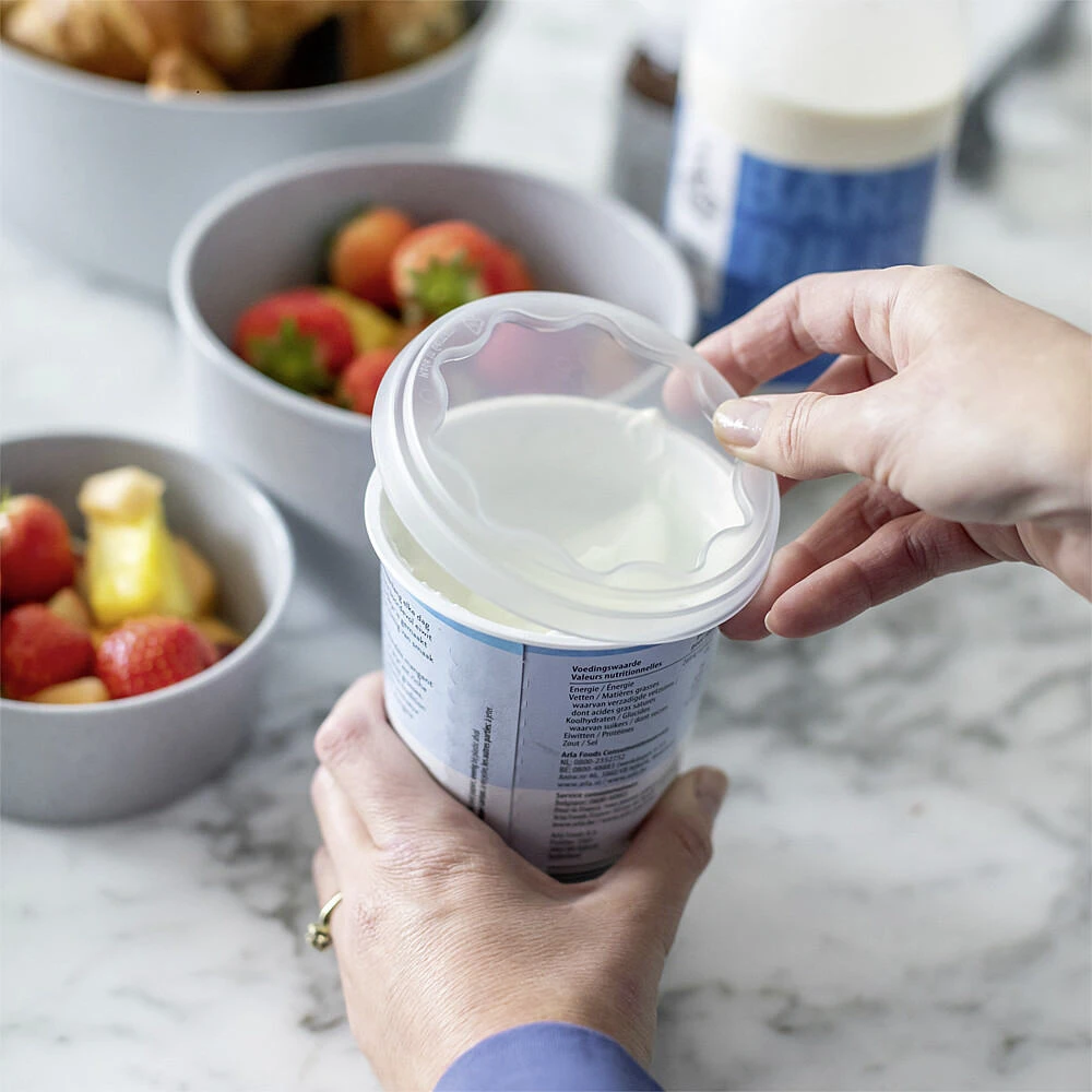 Koziol Frischedeckel Fresh 3er-Set,rot, Blau, Grau 4 Koziol Frischedeckel Fresh 3er-Set,rot, Blau, Grau – Bild 2