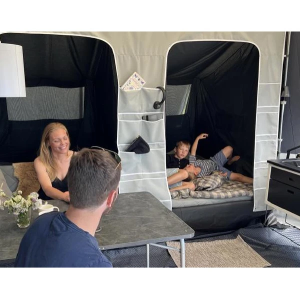 Camp-let Schlafkabine Dunkelgrau Für Boden (rechts) 3 Camp-let Schlafkabine Dunkelgrau Für Boden (rechts)