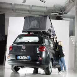 Airpass Dachzelt Schwarz/carbon -Freien Camping Angebote M 9955026 3