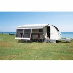 DWT Markisen-Vorderwand Happy Sun Schwarz 11 DWT Markisen-Vorderwand Happy Sun Schwarz -Freien Camping Angebote M D105026 2