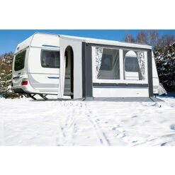 DWT Vorzelt Cortina II Grau -Freien Camping Angebote M D115101 2