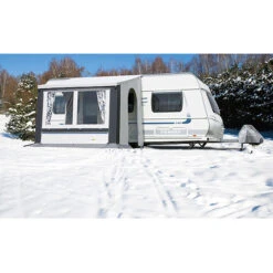 DWT Vorzelt Cortina II Grau -Freien Camping Angebote M D115101 5