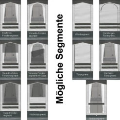 Güsto Teilzelt CaraVilla Loft -Freien Camping Angebote M G127450 3